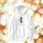 Rendier Rider Kerstmis Elf Boy's Hoodie