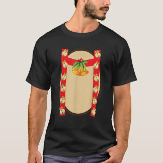 Rendier Rudolph Belly Easy Costume Dierenfamilie T-shirt