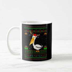 rendier Santa Hat komt overeen met Ugly Pelican Bi Koffiemok