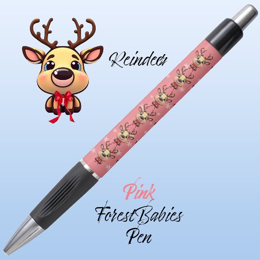 Rendier Schattige Grappig Xmas Deer w / Antlers Ro Pen