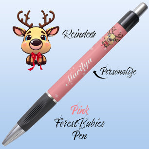 Rendier Schattige Grappig Xmas Deer w / Antlers Ro Pen