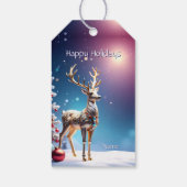 Rendier Sieraden Kerstcadeau Label Cadeaulabel (Achterkant)