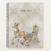 Rendier slee vakantie planner (Voorkant)