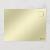 Rendier Sleigh Christmas Balls Briefkaart (Achterkant)