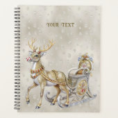 Rendier Sleigh Holiday Planner (Voorkant)