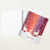 Rendier Sneeuw Vakantie Planner (Display)