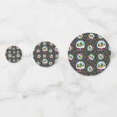 Rendier Sneeuwbollen Confetti (Achterkanten)