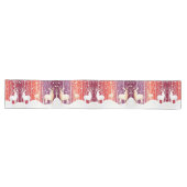 Rendier Snowy Holiday Table Runner Lange Tafelloper (Horizontaal)