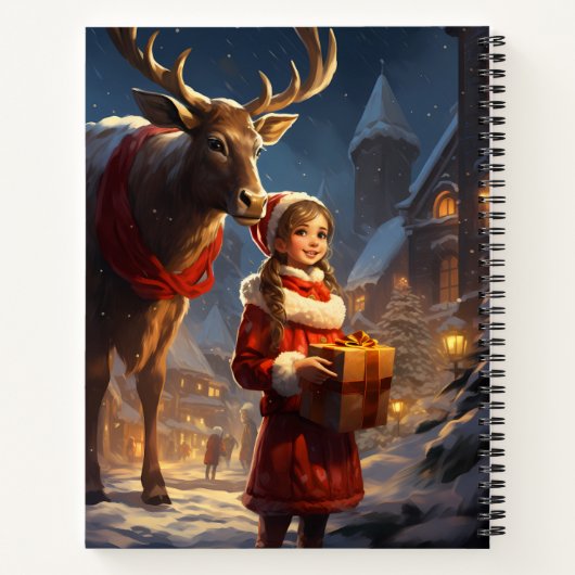 Rendier speciale levering notitieboek (Achterkant)