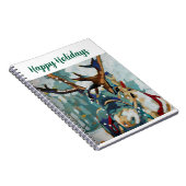 Rendier Spiraal Notebook Notitieboek (Rechterzijde)