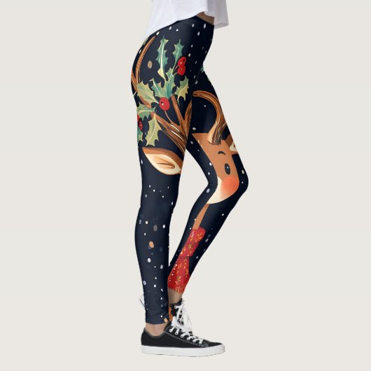 Rendier Starry Christmas Twinkle Night Leggings (Rechts)