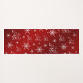 rendier, ster, sterren, sneeuwvlok, kerst yogamat (Achterkant (horizontaal))