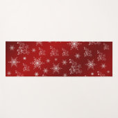 rendier, ster, sterren, sneeuwvlok, kerst yogamat (Voorkant (horizontaal))