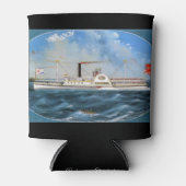 Rendier Stoomboot 1850 Blikjeskoeler (Voorkant)