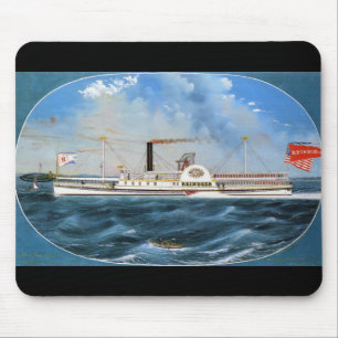 Rendier Stoomboot 1850 Muismat