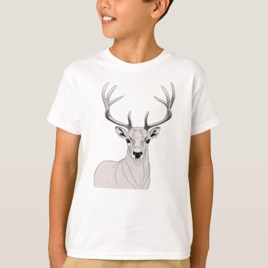 Rendier T-shirt (Voorkant)