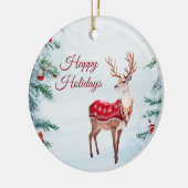 Rendier vakantie Ornament (Links)