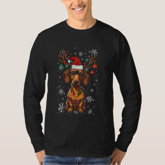 rendier van de kerstteckel t-shirt