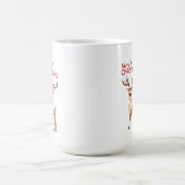 🎁Rendier vrolijk kerst koffiemok cadeau (Center)