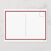 Rendier Vrolijk Kerstfeest  Feestdagenkaart (Achterkant)