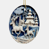 rendier winter wonderland Ornament (Rechts)