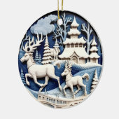 rendier winter wonderland Ornament (Links)