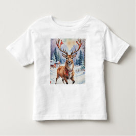 Rendier Wonderland: Vakantie Gelukzaligheid Kinder Shirts