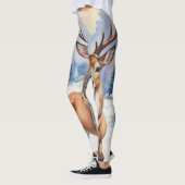 Rendier Wonderland: Vakantie Gelukzaligheid Leggings (Links)