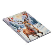 Rendier Wonderland: Vakantie Gelukzaligheid Notitieboek (Rechterzijde)