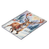 Rendier Wonderland: Vakantie Gelukzaligheid Notitieboek (Linkerzijde)