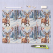 Rendier Wonderland: Vakantie Gelukzaligheid Tissuepapier (Craft)