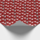 Rendier Wrapping Papier Gepersonaliseerde Gift Pap (Hoek)