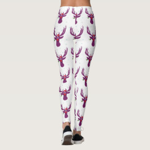 Rendier X-mas Celebration Leggings, M Leggings