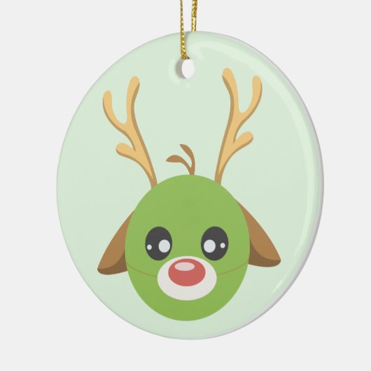 rendierbaars keramisch siermiddel keramisch ornament (Links)