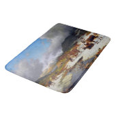 rendierbeslag in de bergen ten noorden van het kam badmat (Gekanteld)