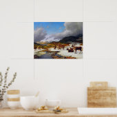 rendierbeslag in de bergen ten noorden van Røros Poster (Keuken)