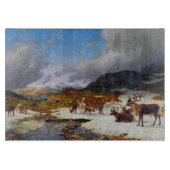 rendierbeslag in de bergen ten noorden van Røros Snijplank (Voorkant)