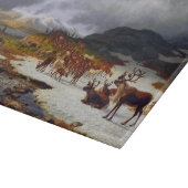 rendierbeslag in de bergen ten noorden van Røros Snijplank (Hoek)