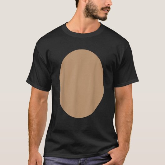 Rendierbuik Cute Deer DIY Kostuum T-shirt (Voorkant)