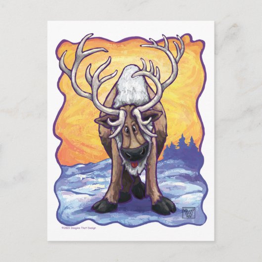 rendiercadeaus en -Accessoires Briefkaart (Voorkant)