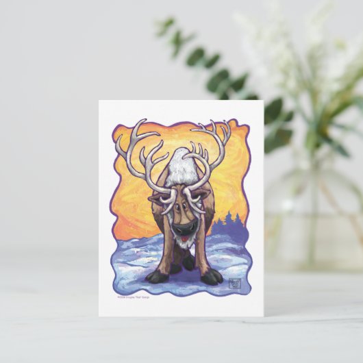 rendiercadeaus en -Accessoires Briefkaart (Staand voorkant)