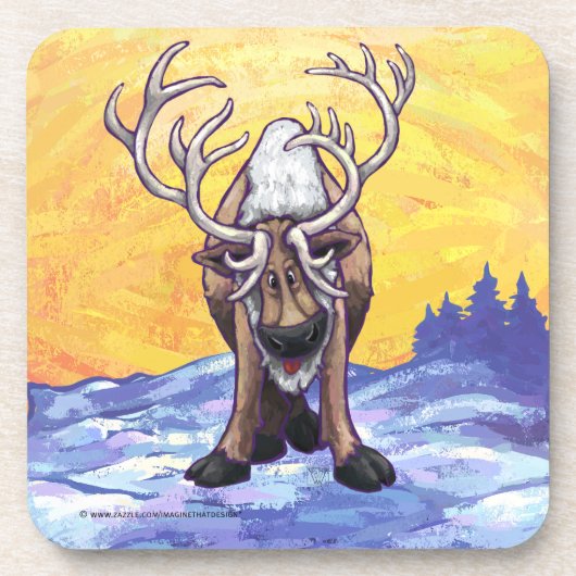 rendiercadeaus en -Accessoires Drankjes Onderzetter (Voorkant)