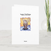 rendiercadeaus en -Accessoires Feestdagen Kaart (Achterkant)