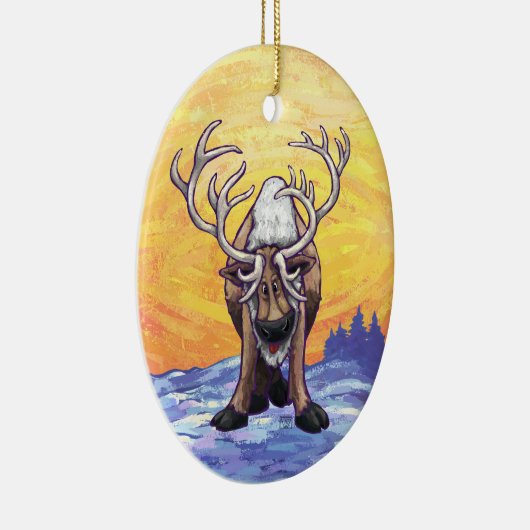 rendiercadeaus en -Accessoires Keramisch Ornament (Rechts)