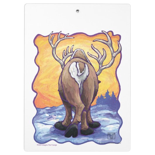 rendiercadeaus en -Accessoires Klembord (Achterkant)