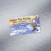 rendiercadeaus en -Accessoires Magnetisch Visitekaartje (Voorbeeld)