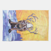 rendiercadeaus en -Accessoires Theedoek (Horizontaal)