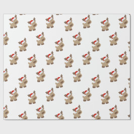 Rendiercadeauverpakking Cadeaupapier
