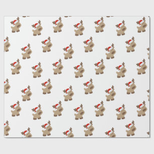 Rendiercadeauverpakking Cadeaupapier