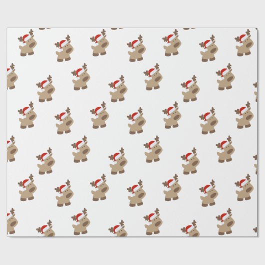 Rendiercadeauverpakking Cadeaupapier (Vlak)